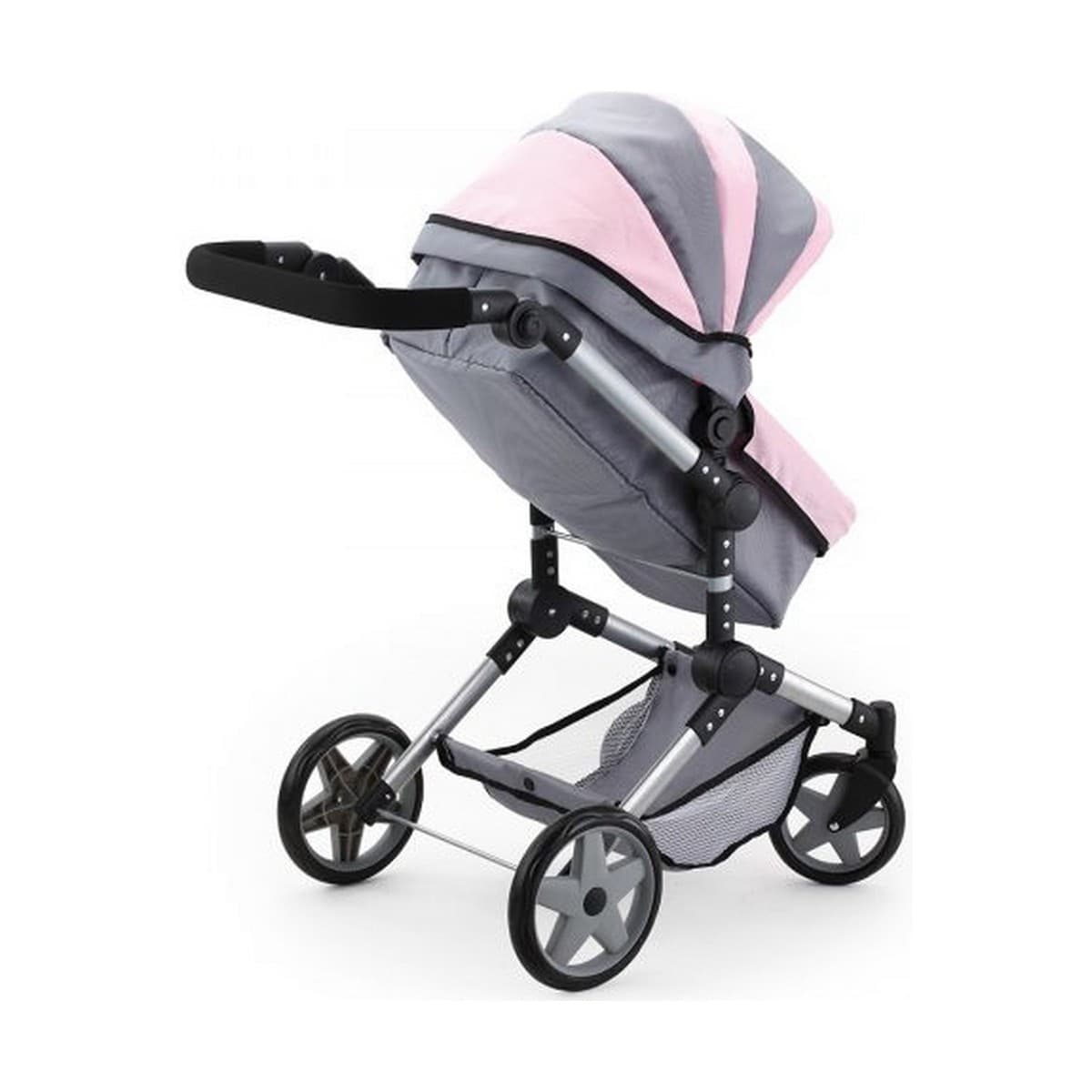 Barnevogn til Dukker Reig Pram Neo Pro Grå 57 cm - Image 2