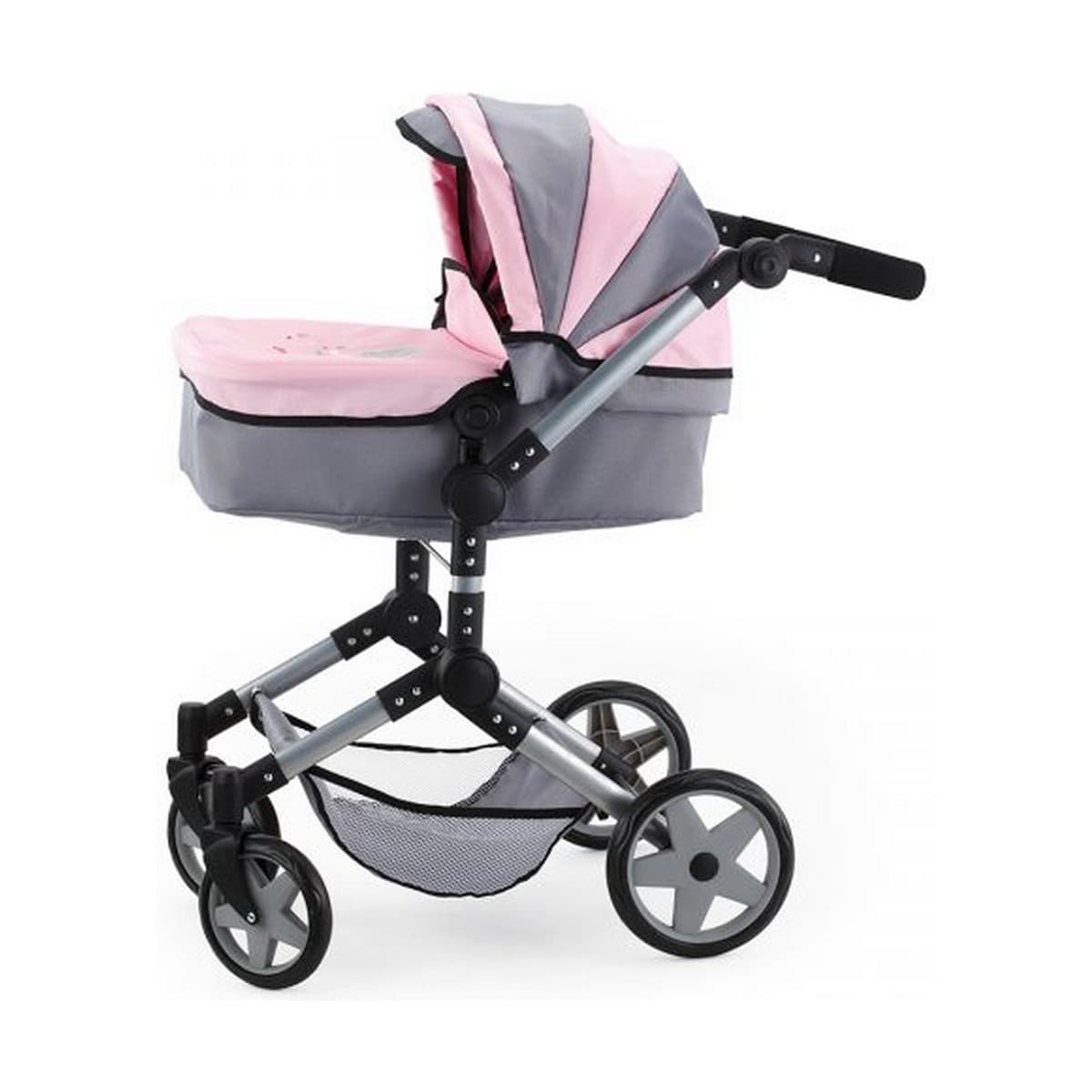 Barnevogn til Dukker Reig Pram Neo Pro Grå 57 cm - Image 4