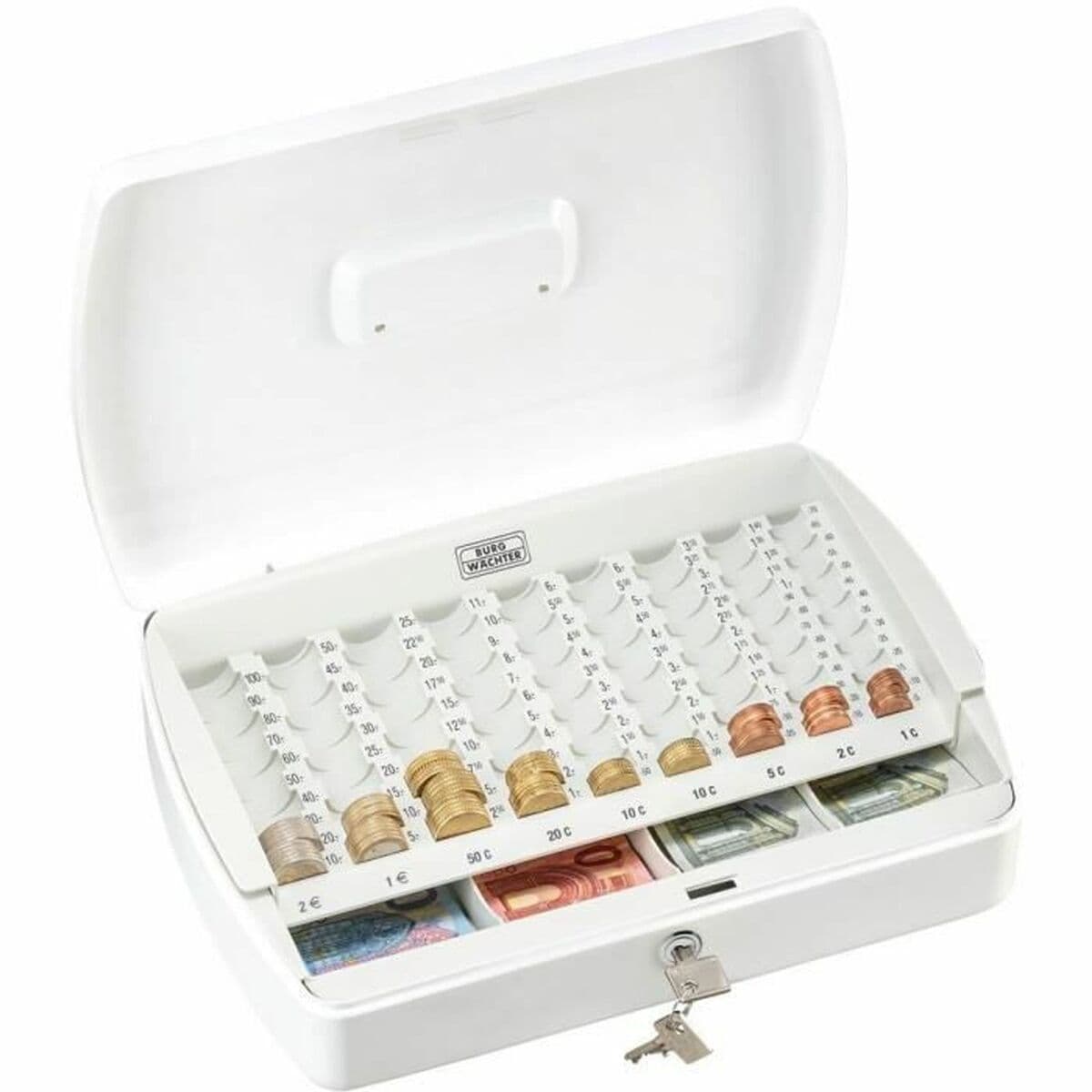Tresor Burg-Wachter ZK 2307 EURO Weiß - Image 6