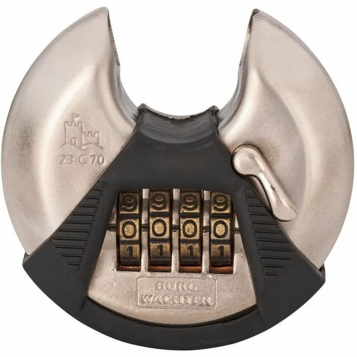 Zamek szyfrowy Burg-Wachter 23 C 70 SB Stal nierdzewna Plastikowy - Image 2