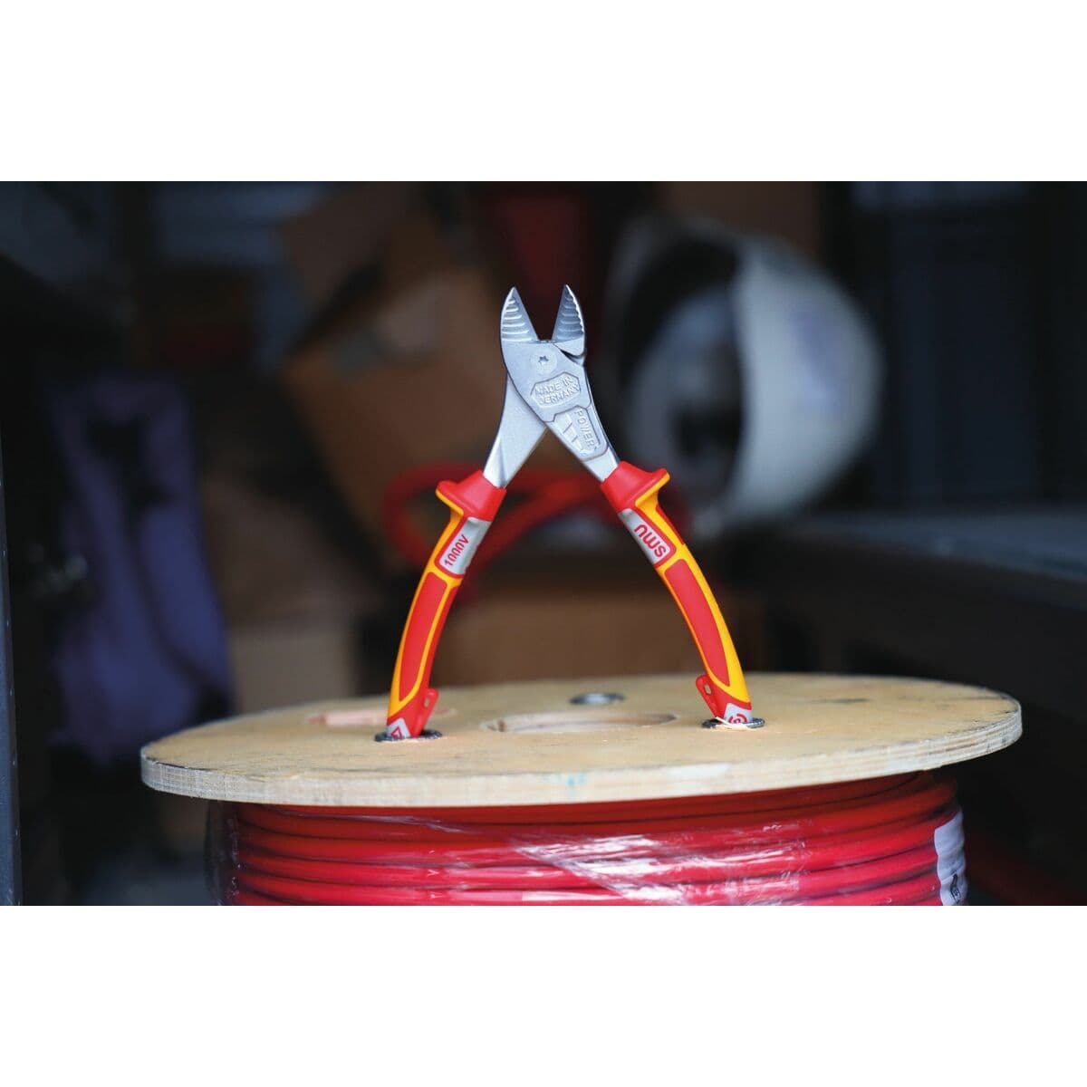 Szczypce tnące skośnie NWS Serie 49 VDE 2 mm 3 mm 1,5 mm 20 cm - Image 3