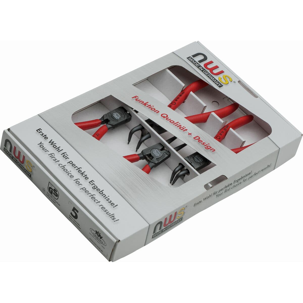 Sicherungsringzange NWS Gekrümmt gerade - Image 2