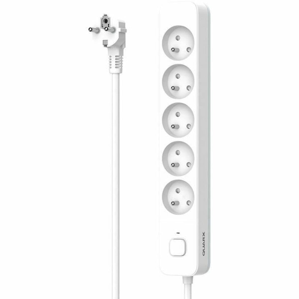 Regleta Enchufes 5 Tomas con Interruptor QUARX (3 m) - Image 4