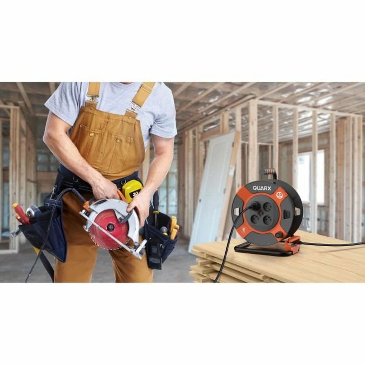 Ilginamasis laidas QUARX H07RN-F Juoda 40 m - Image 4