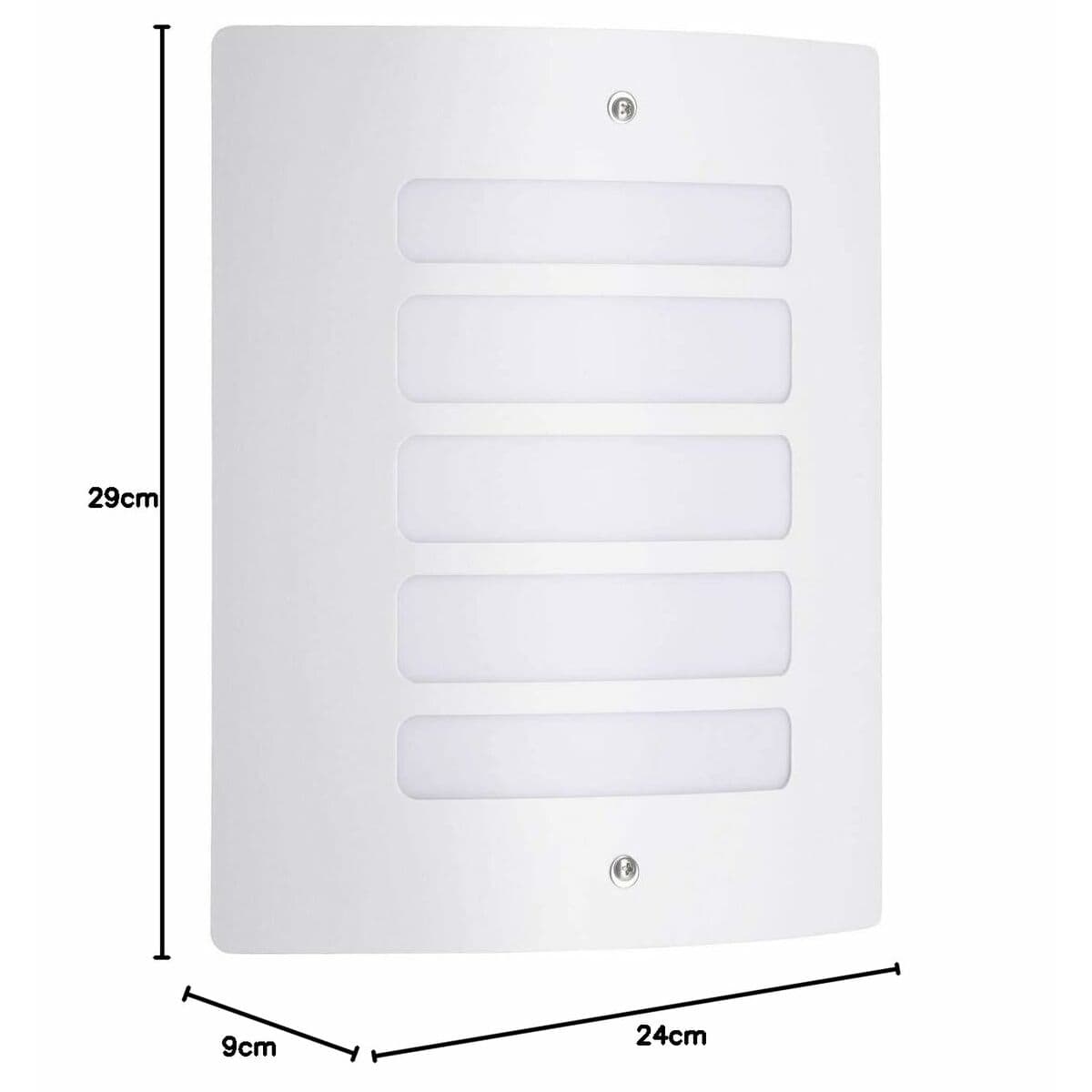 Aplique de Pared Brilliant Todd Blanco Metal Plástico 60 W E27 - Image 3