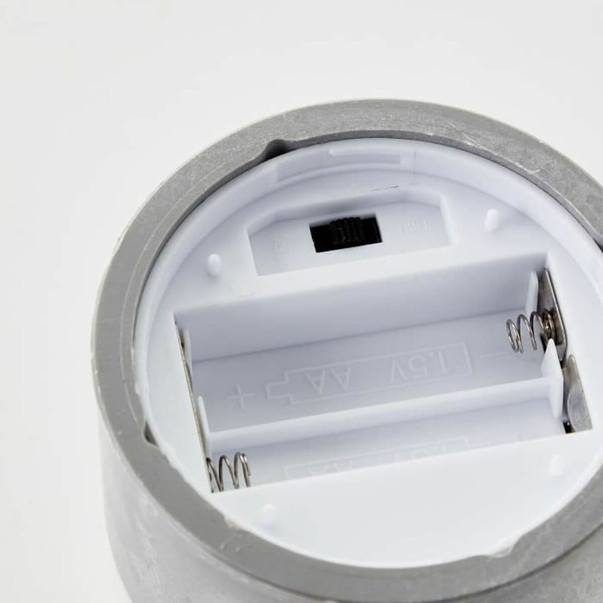 Vela LED Brilliant Gris Metal 3 Unidades - Image 6