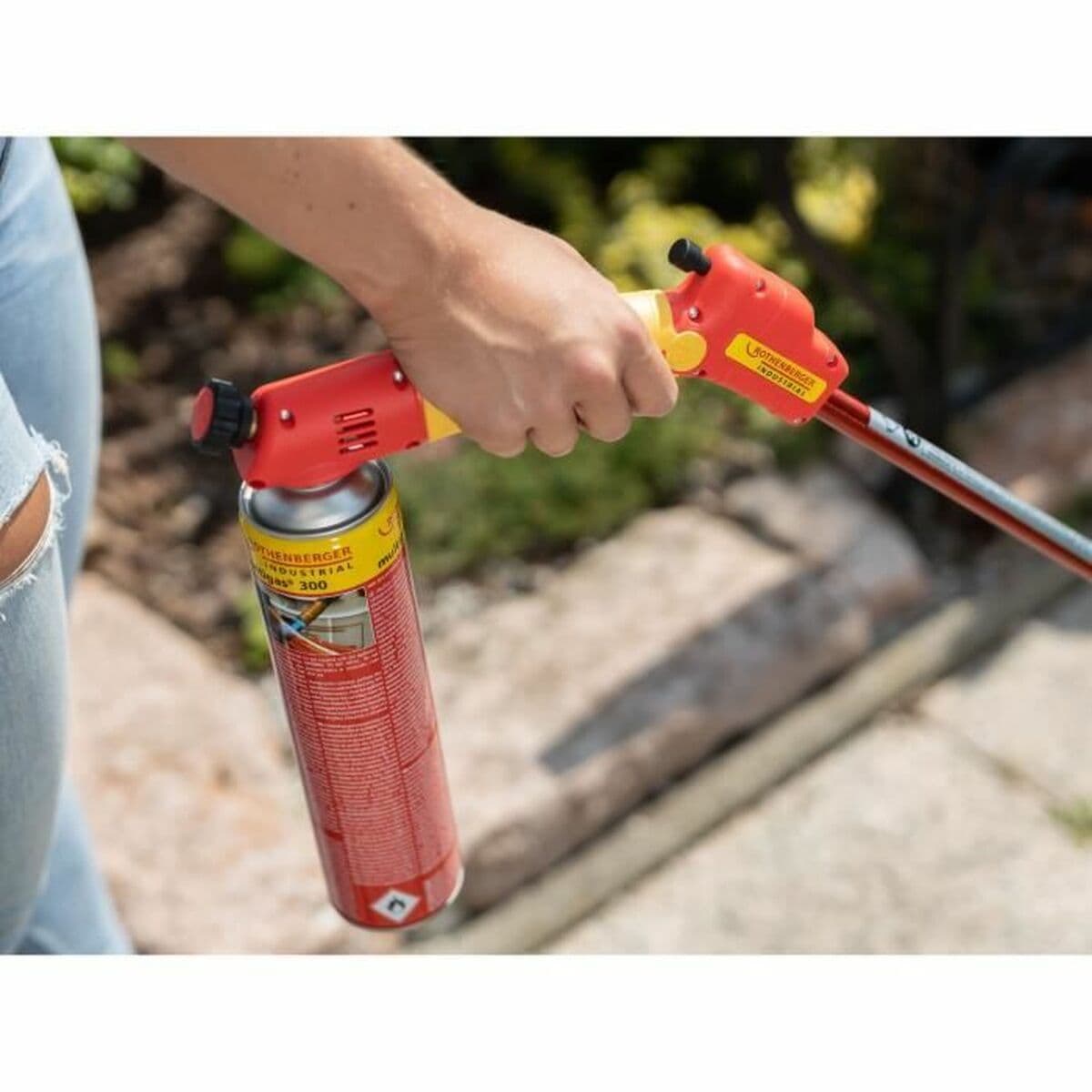 Arzător de buruieni Rothenberger Roșu rouge 10 X 100 X 21 CM - Image 13