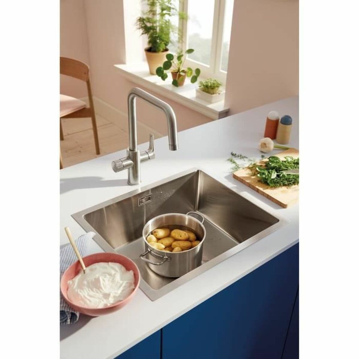 Kitchen Tap Grohe Blue Pure Start Šakutė / U formos - Image 3