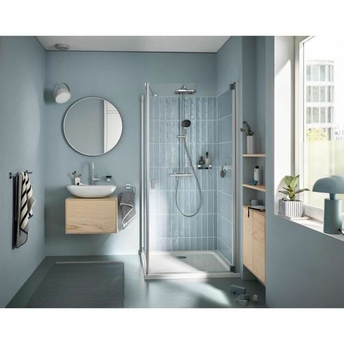 Columna de Ducha Grohe Vitalio Comfort 250 ABS 22 mm 25 cm - Image 2
