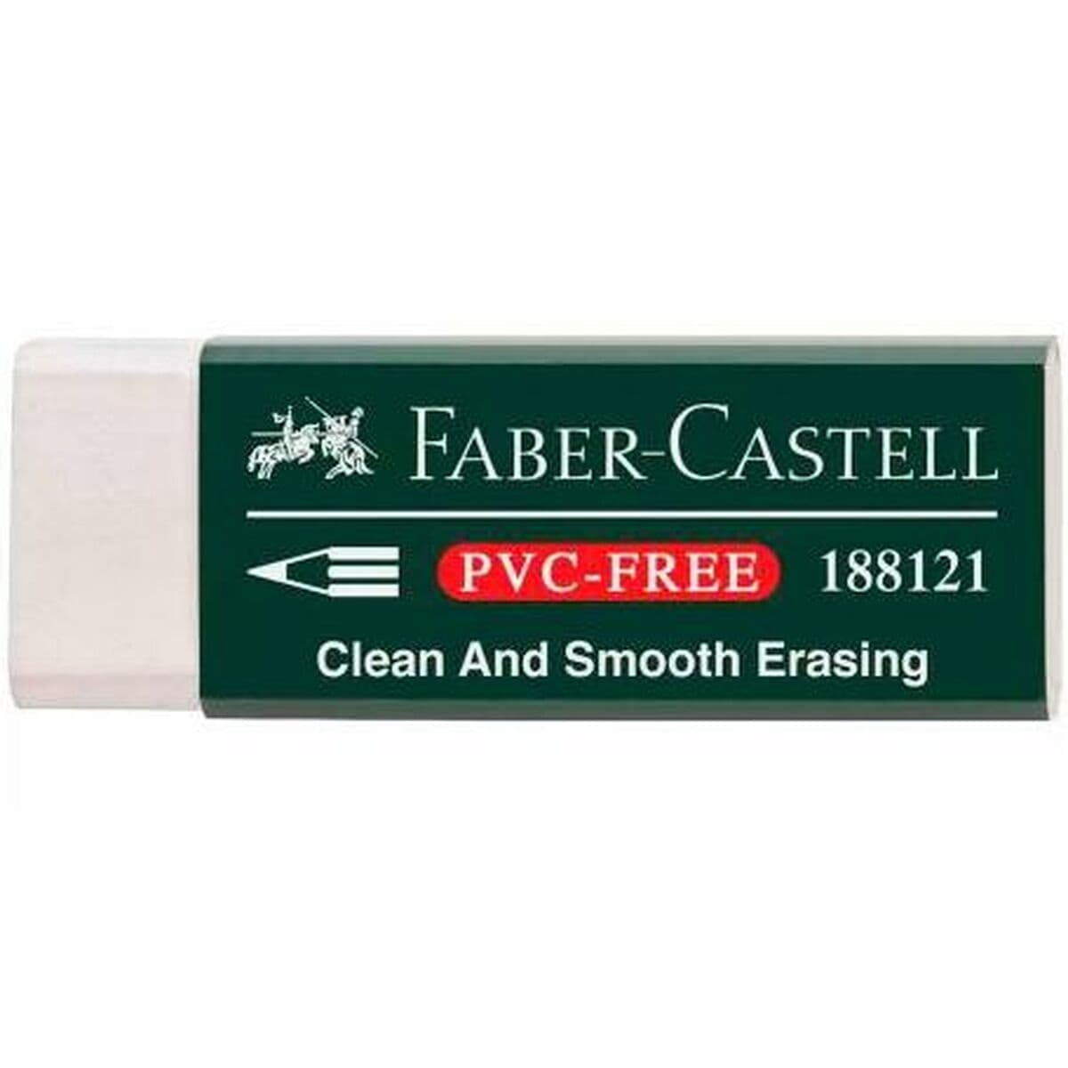 Goma de borrar Faber-Castell Blanco (20 Unidades) - Image 2