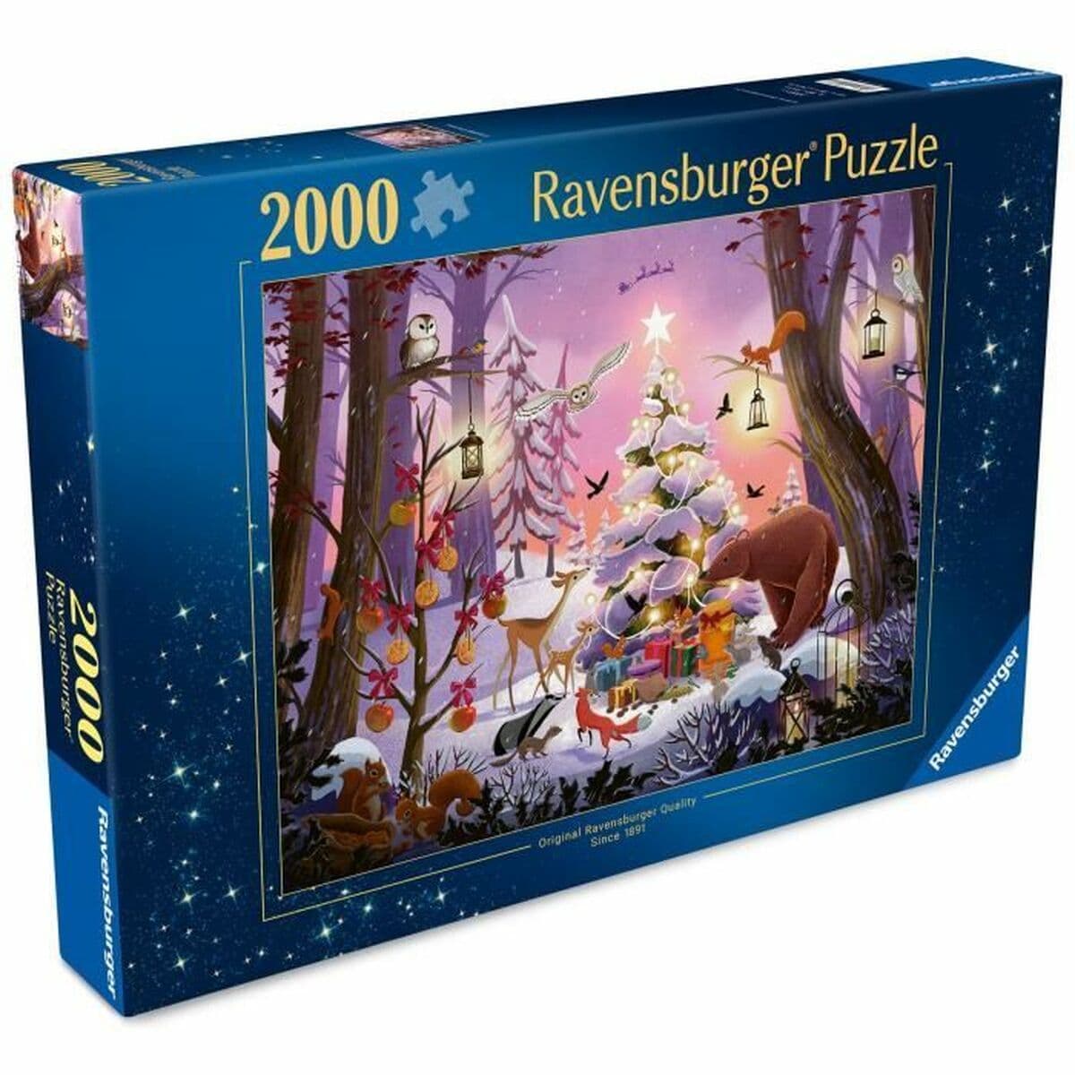 Puzzle Ravensburger NAVIDAD EN EL BOSQUE 2000 Piezas - Image 2