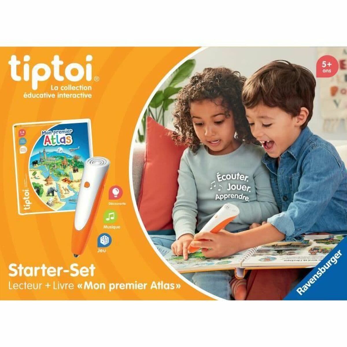 Juego Educativo Ravensburger tiptoi® Starter Atlas 4005556001774 (FR) - Image 2