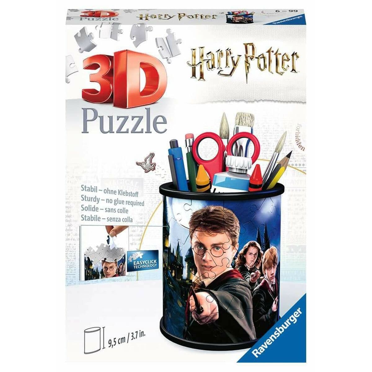 Puzzle 3D Ravensburger Iceland: Kirkjuffellsfoss  57 Części 3D Pojemnik na ołówki - Image 4