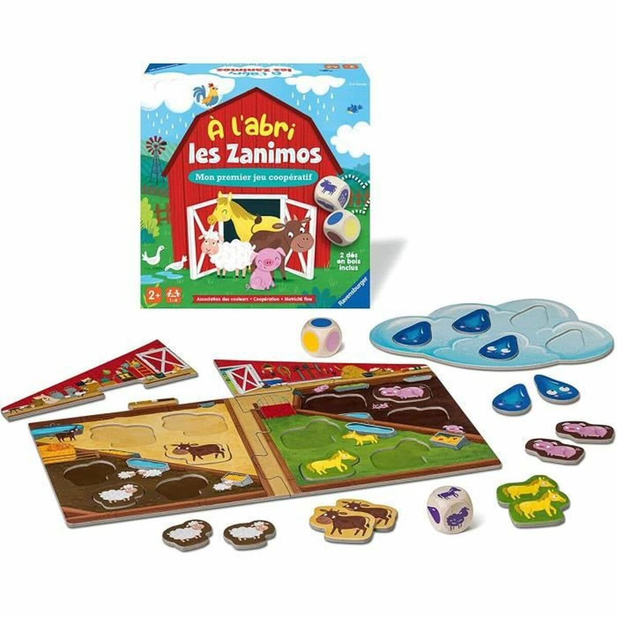 Juego Educativo Ravensburger À l'abri les Zanimos (FR) (1 Pieza) - Image 2