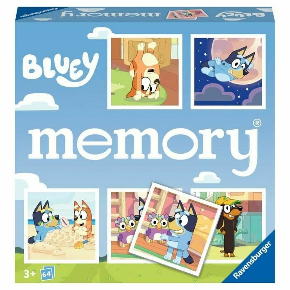 Stalo žaidimas Ravensburger Grand memory® Bluey - Image 4