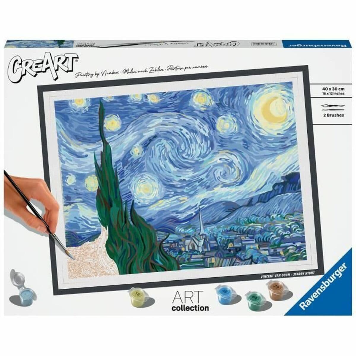 Stalo žaidimas Ravensburger CREART - VAN GOGH - Image 2