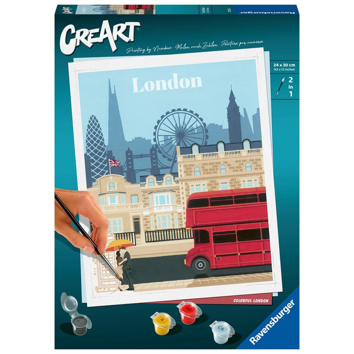 Set de pictură pe numere Ravensburger London - Image 2