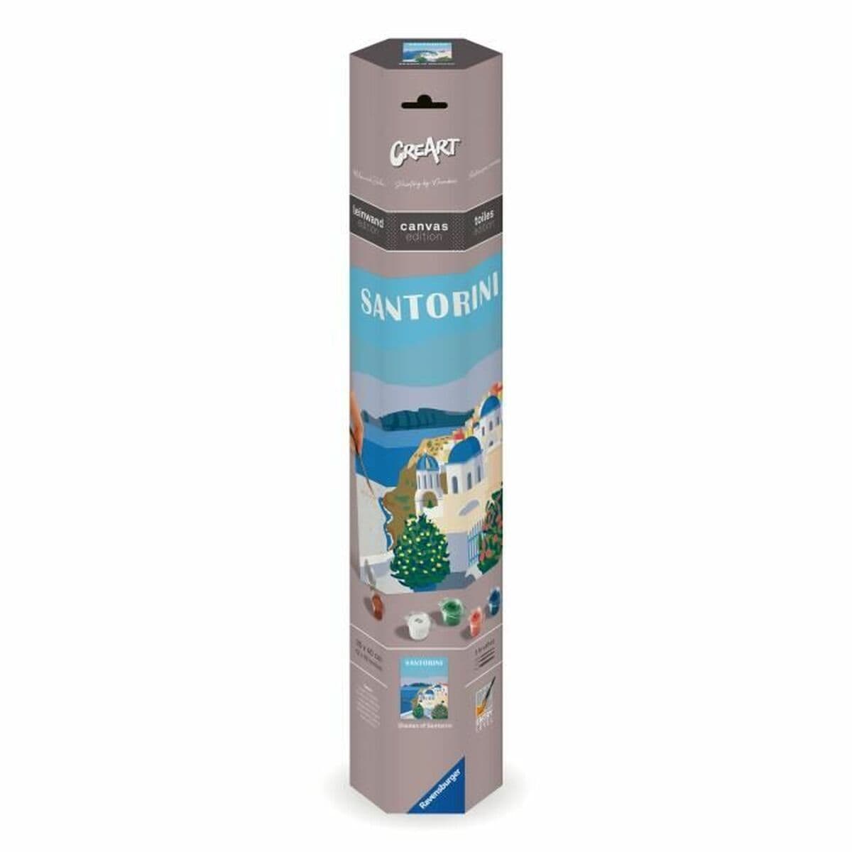 Malen nach Zahlen Set Ravensburger Santorini 30 x 40 cm - Image 4