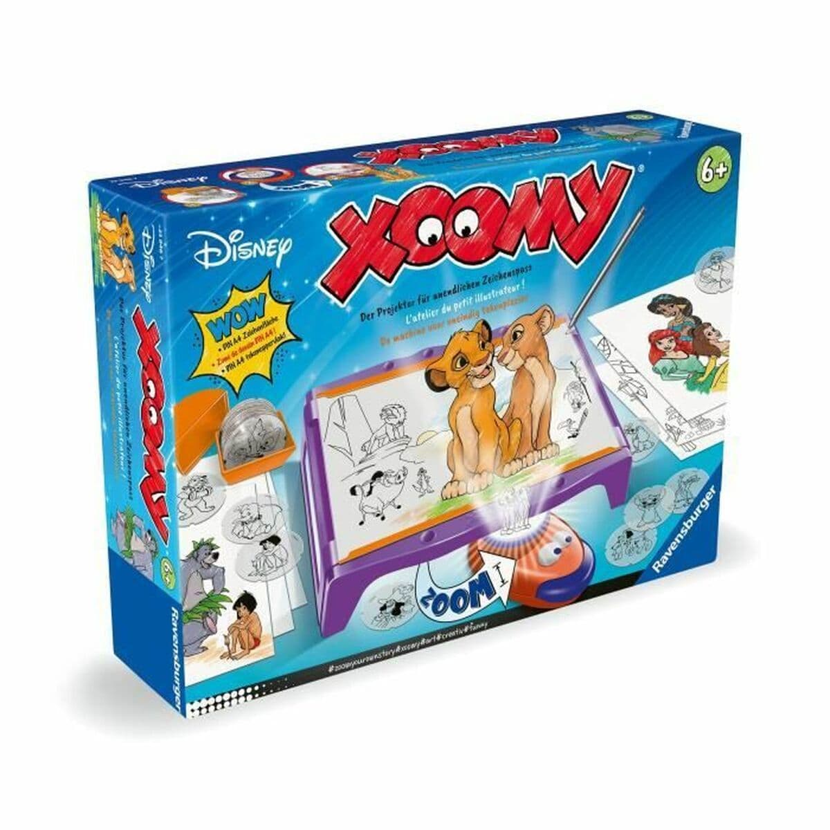 Zestaw do rysowania Ravensburger Xoomy Maxi Disney Wielokolorowy - Image 6