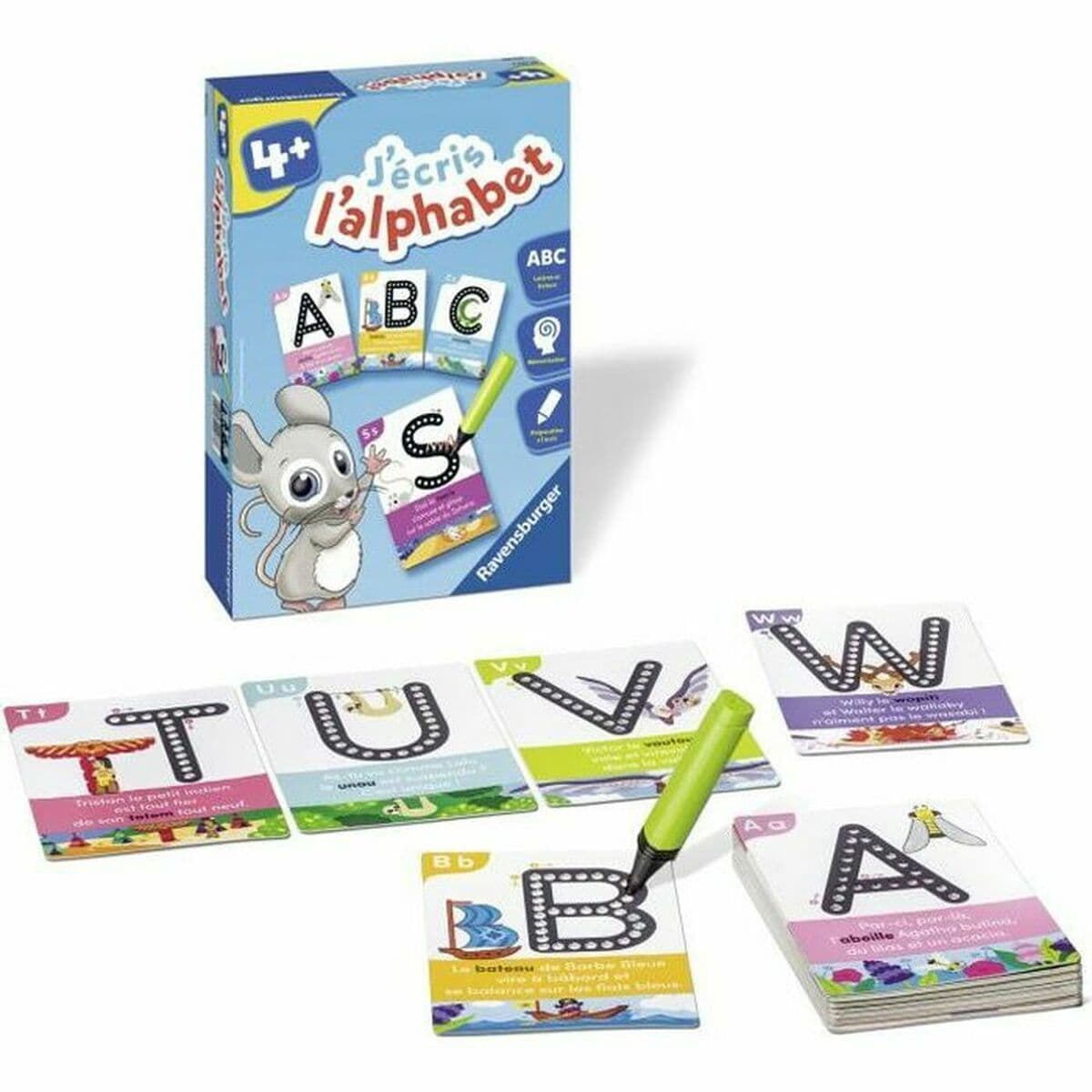 Juego Educativo Ravensburger I write the alphabet