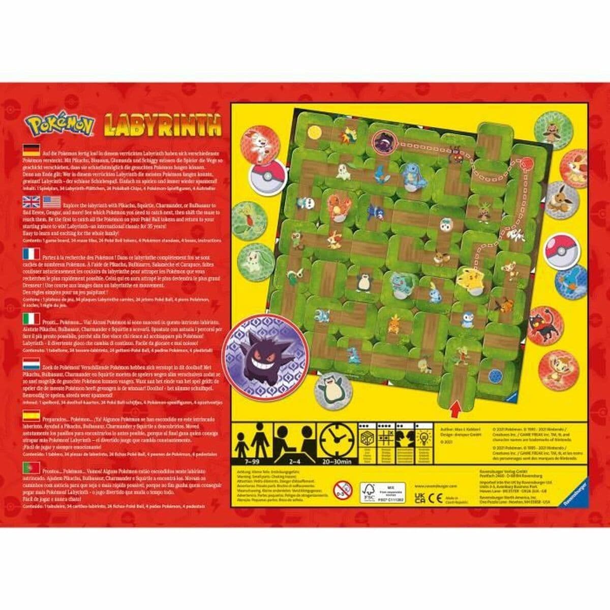 Joc de Masă Ravensburger POKEMON Labyrinth - Image 2