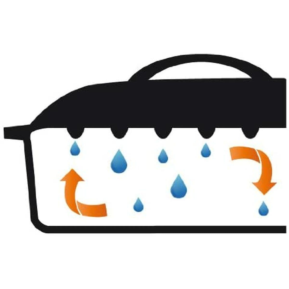 Panna GSW 717274 Blå Vit Stål 2 Delar - Image 2