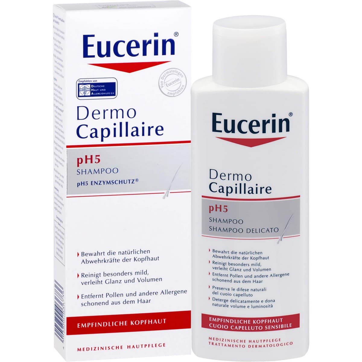 Shampoo Eucerin PH5 250 ml - Image 2
