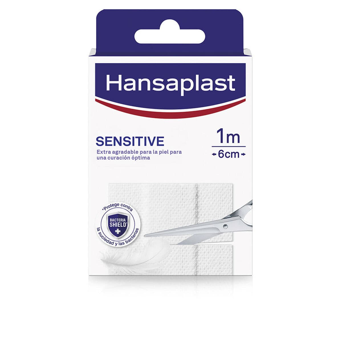 Sterilūs raiščiai Hansaplast HP SENSITIVE Balta 1 m x 6 cm