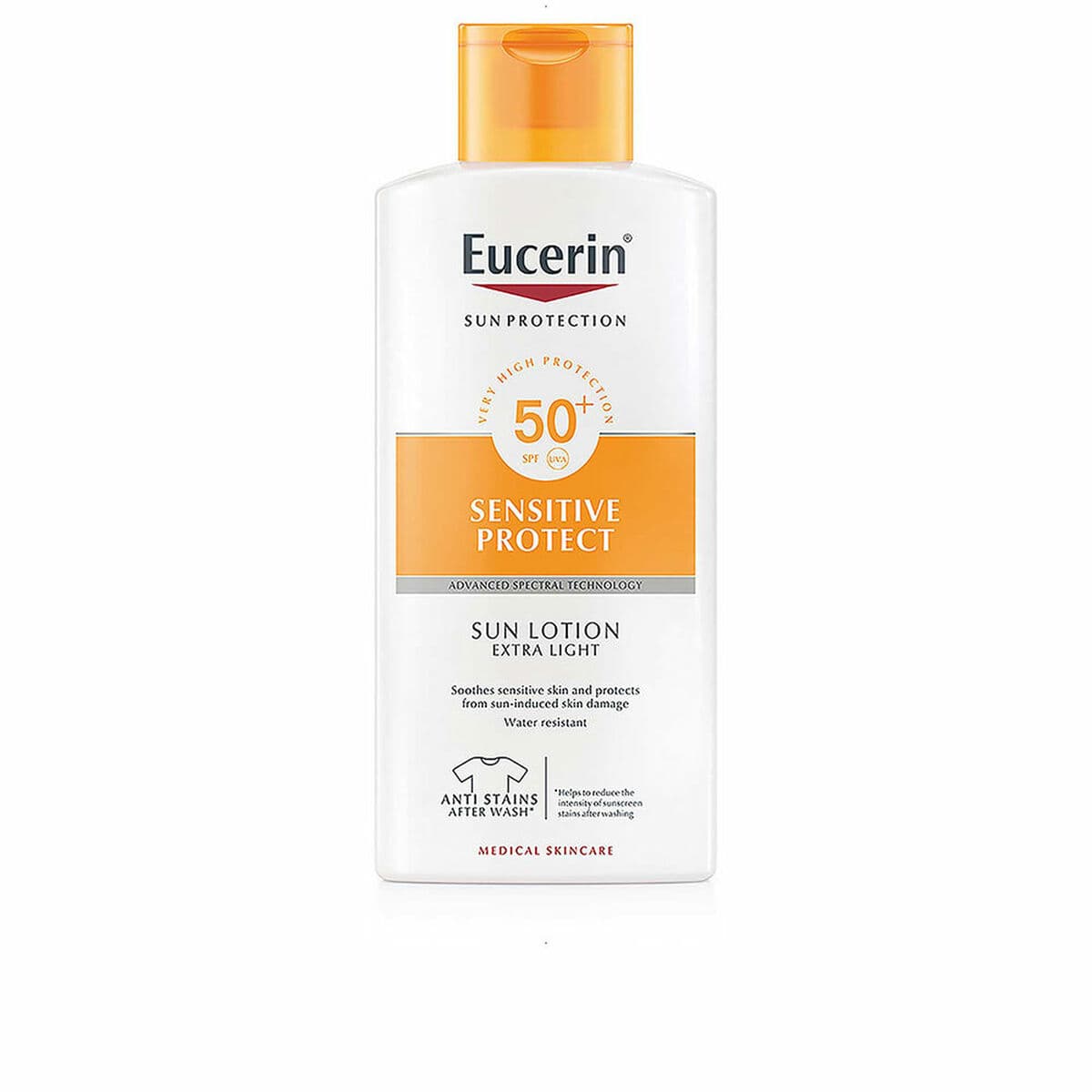 Sonnenlotion Sensitive Protect Eucerin Spf 50 SPF 50+ - Image 3