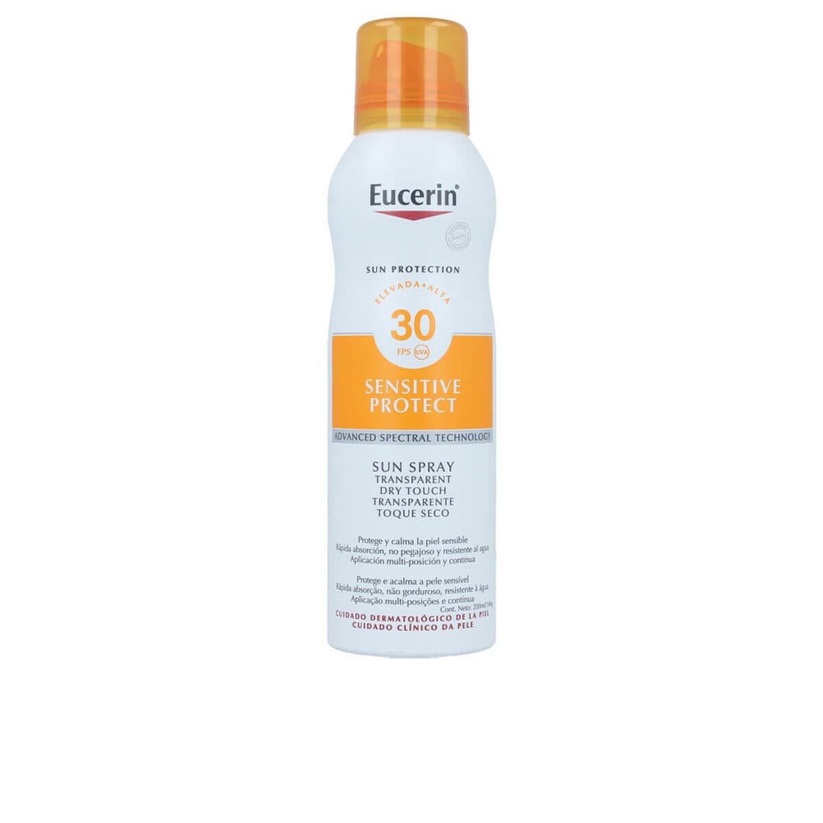 Kropps-solkremspray Sensitive Eucerin 200 ml - Image 2