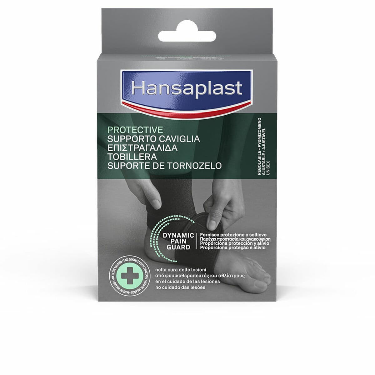 Tobillera Hansaplast Dynamic Pain Guard Negro