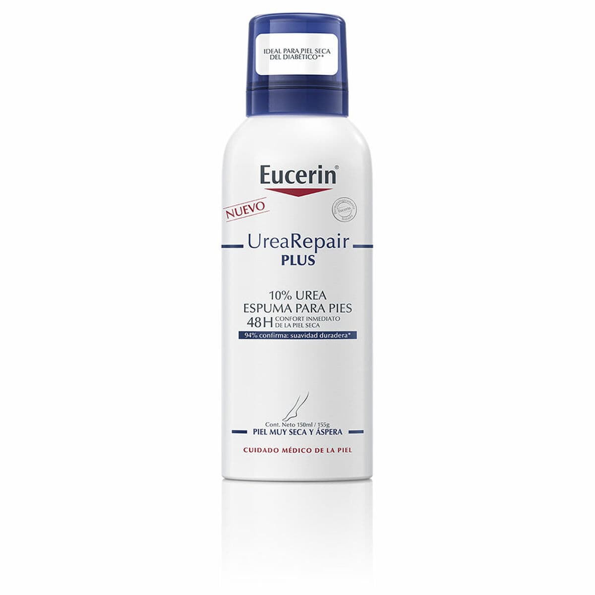 Espuma para pies Eucerin Urearepair Plus 150 ml