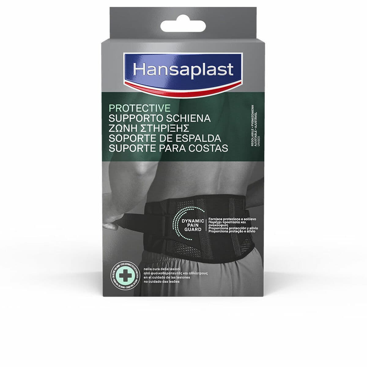 Faja Lumbar Hansaplast Dynamic Pain Guard Negro