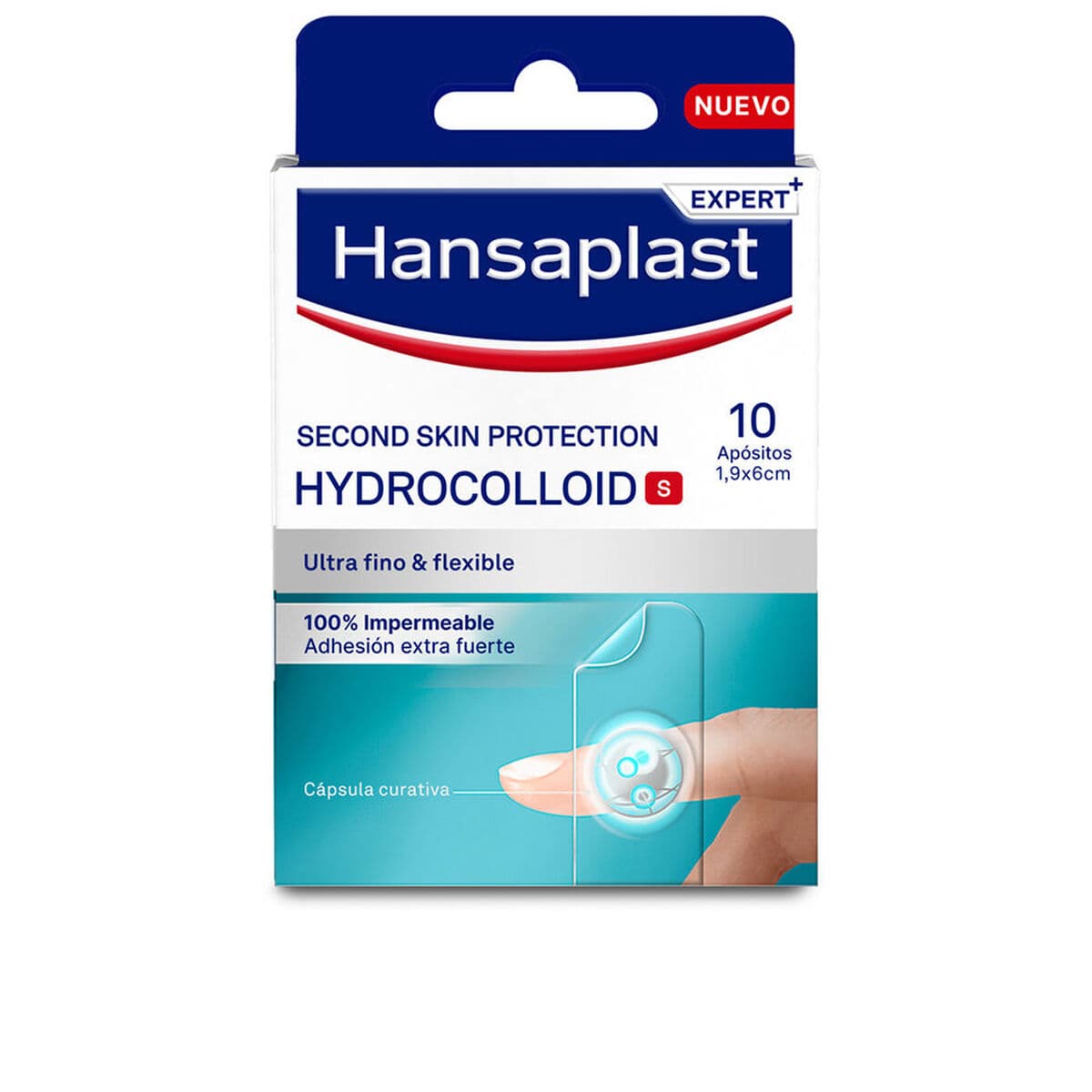 Pleistrai Hansaplast SECOND SKIN PROTECTION 10 vnt.