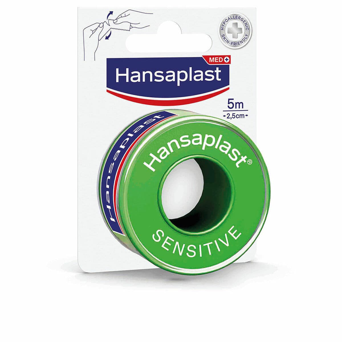 Leukopleistras Hansaplast Sensitive 5 m