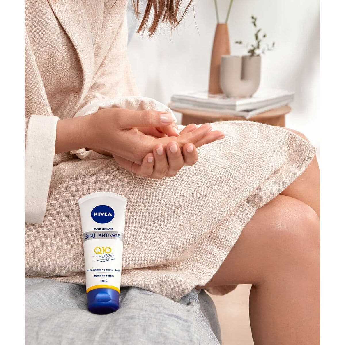 Öregedésgátló Kézkrém Nivea Q10 100 ml 3 az 1 - Image 3