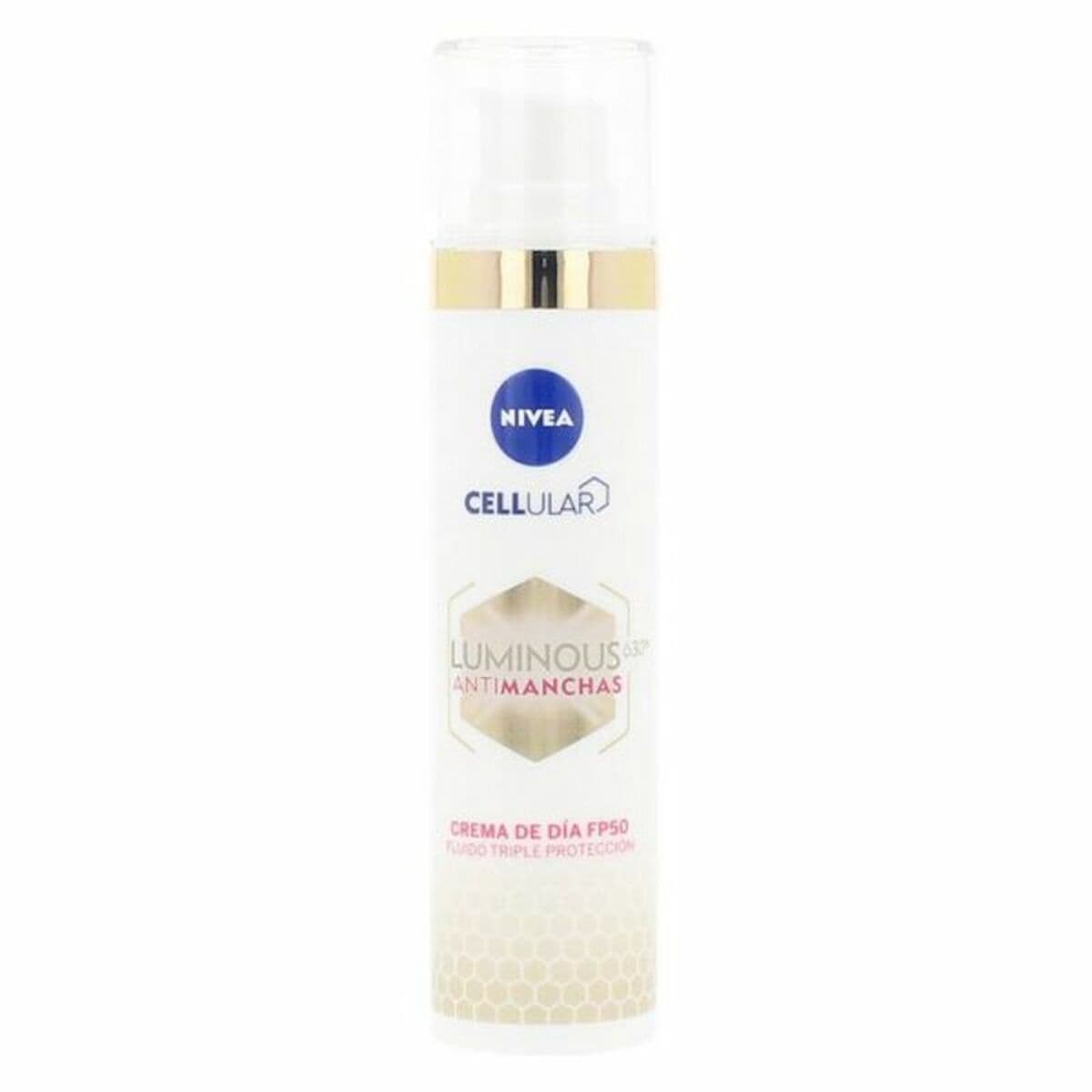 Crema Limpiadora Nivea Luminous Antimanchas Spf 50 40 ml