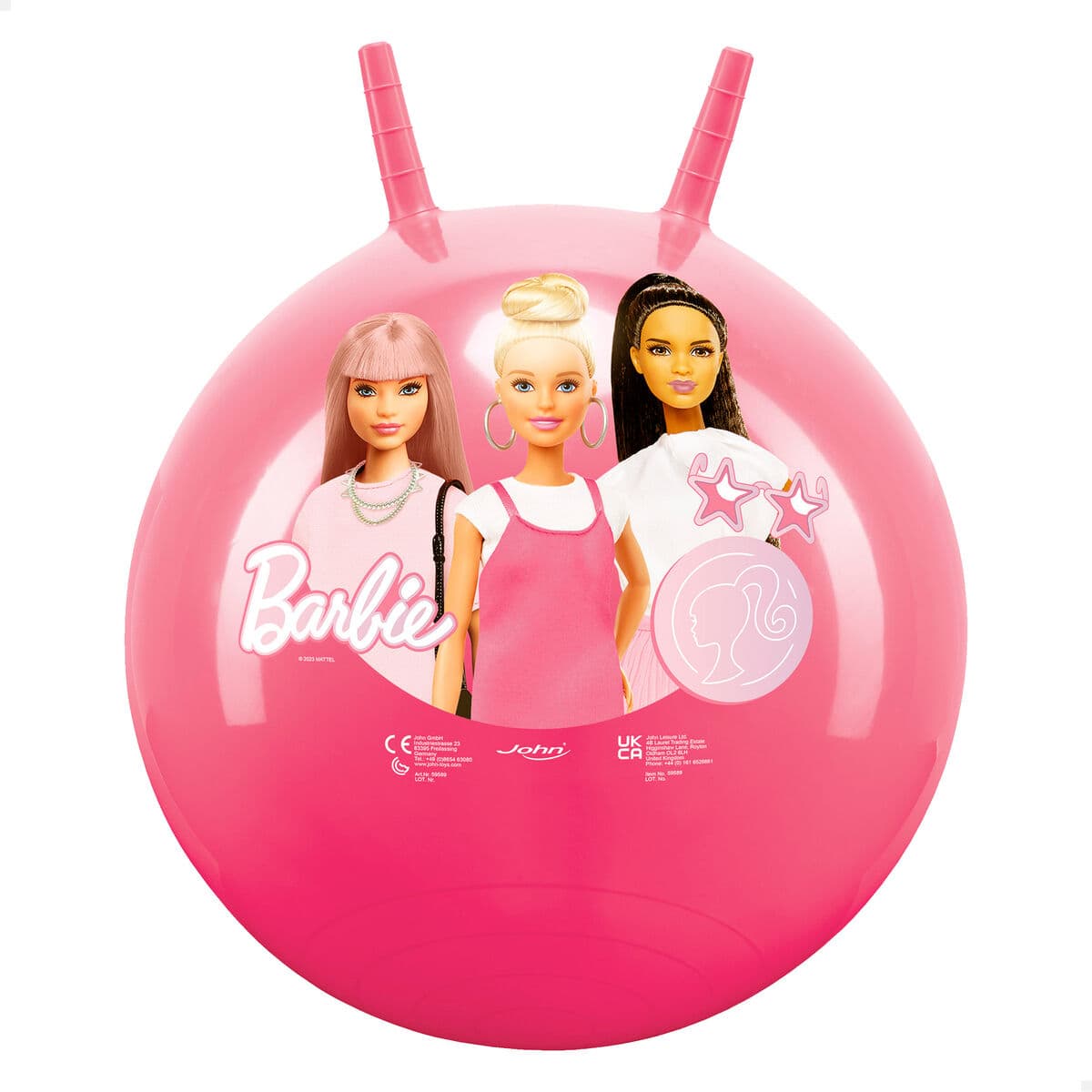 Springende Kugel Barbie Rosa