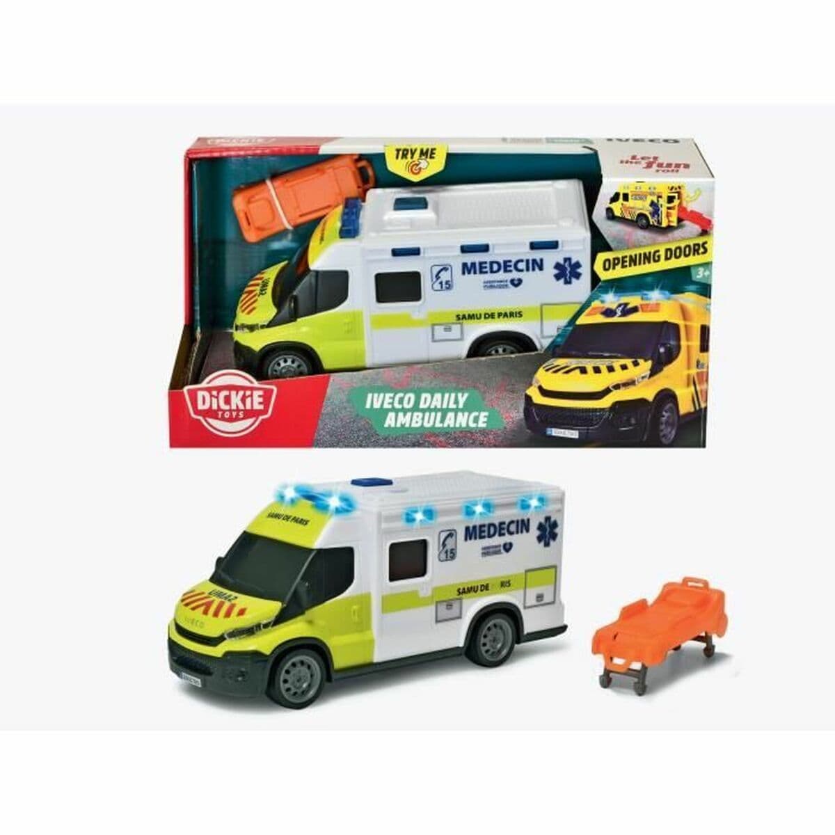 Ambulans Dickie Toys Vit