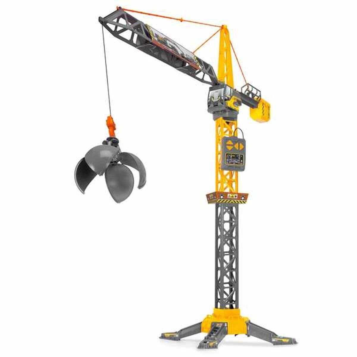 Grúa de Juguete Smoby Mighty Crane Radiocontrol Amarillo Gris - Image 2