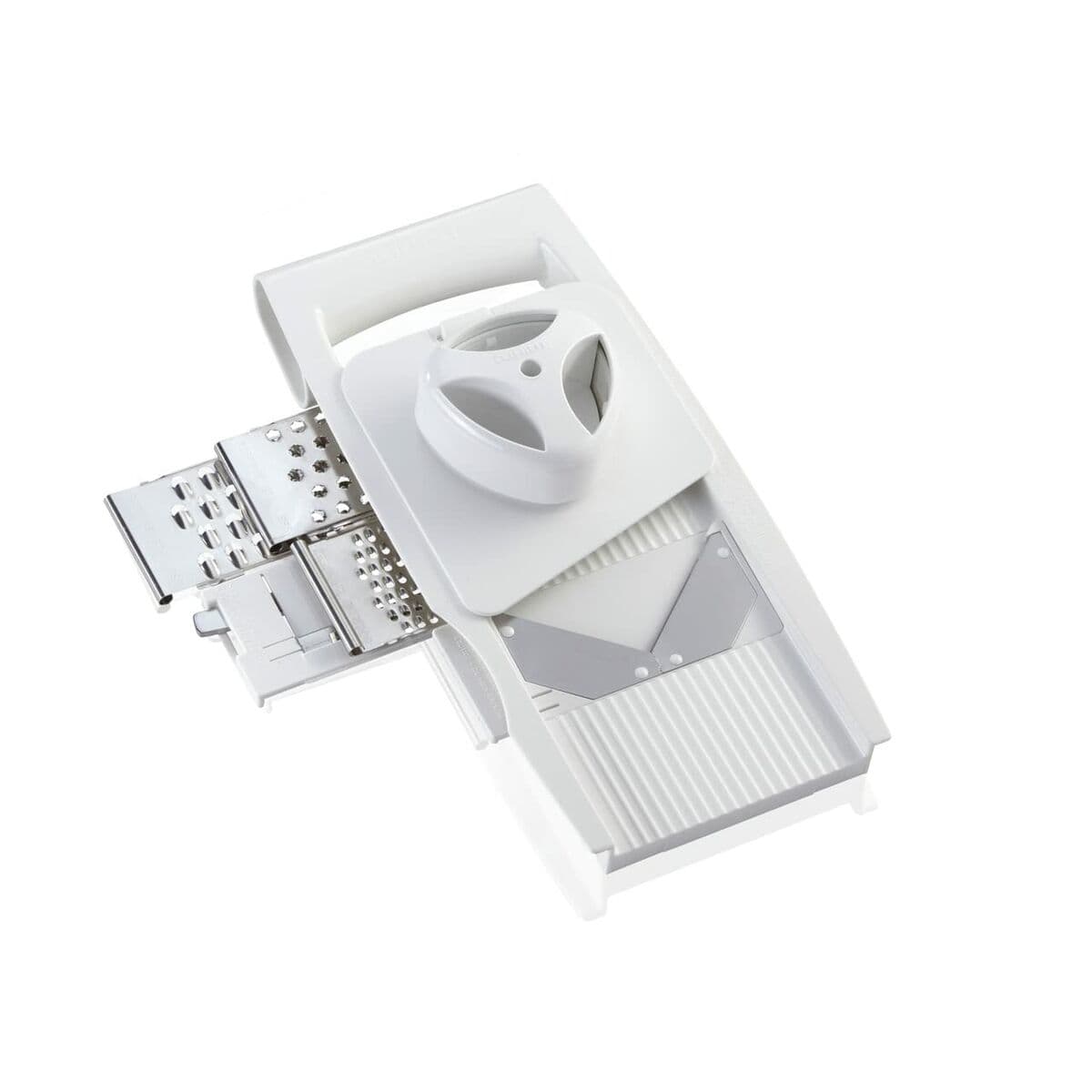 Mandolinriiv Leifheit Valge Roostevaba teras Plastmass 4-funktsiooniline - Image 10