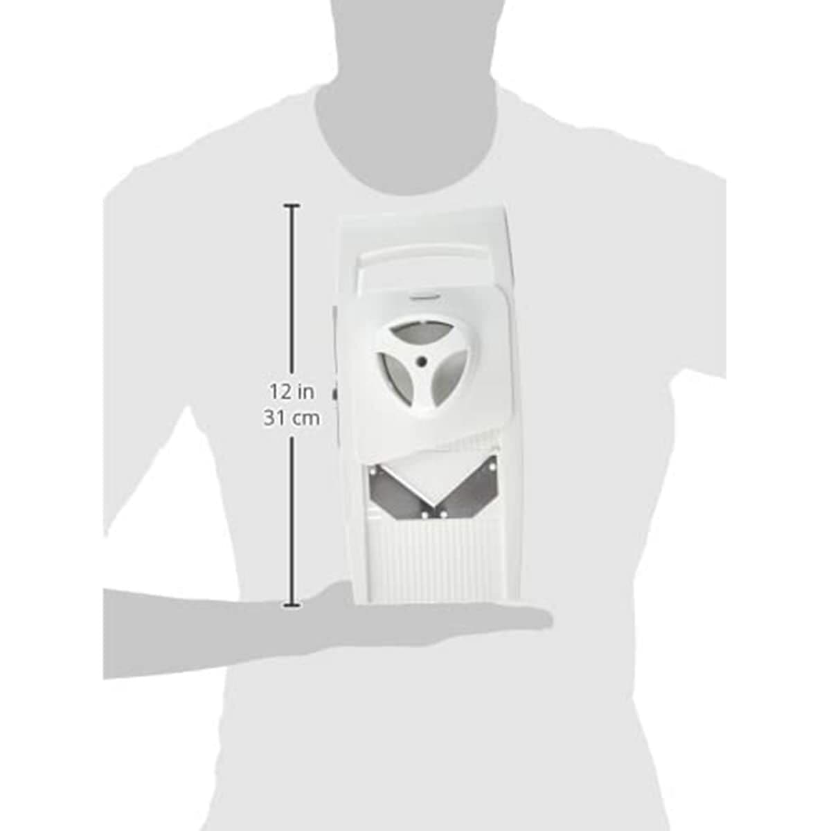 Mandolinriiv Leifheit Valge Roostevaba teras Plastmass 4-funktsiooniline - Image 12