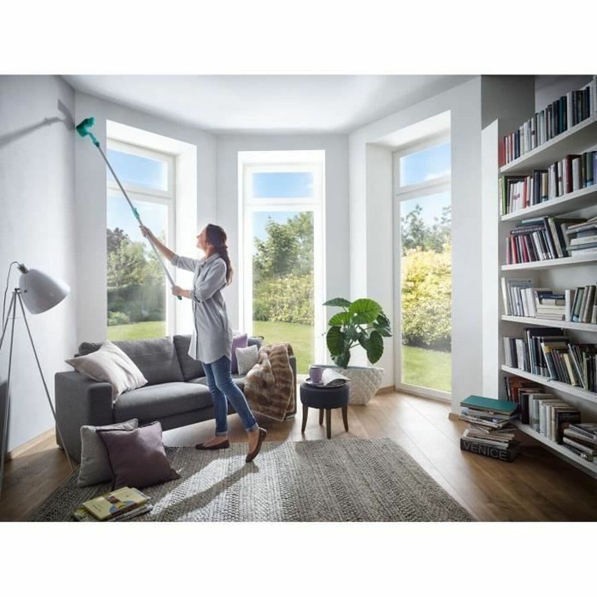 Četka za Čišćenje Leifheit 41524 Zelena U obliku trokuta - Image 4