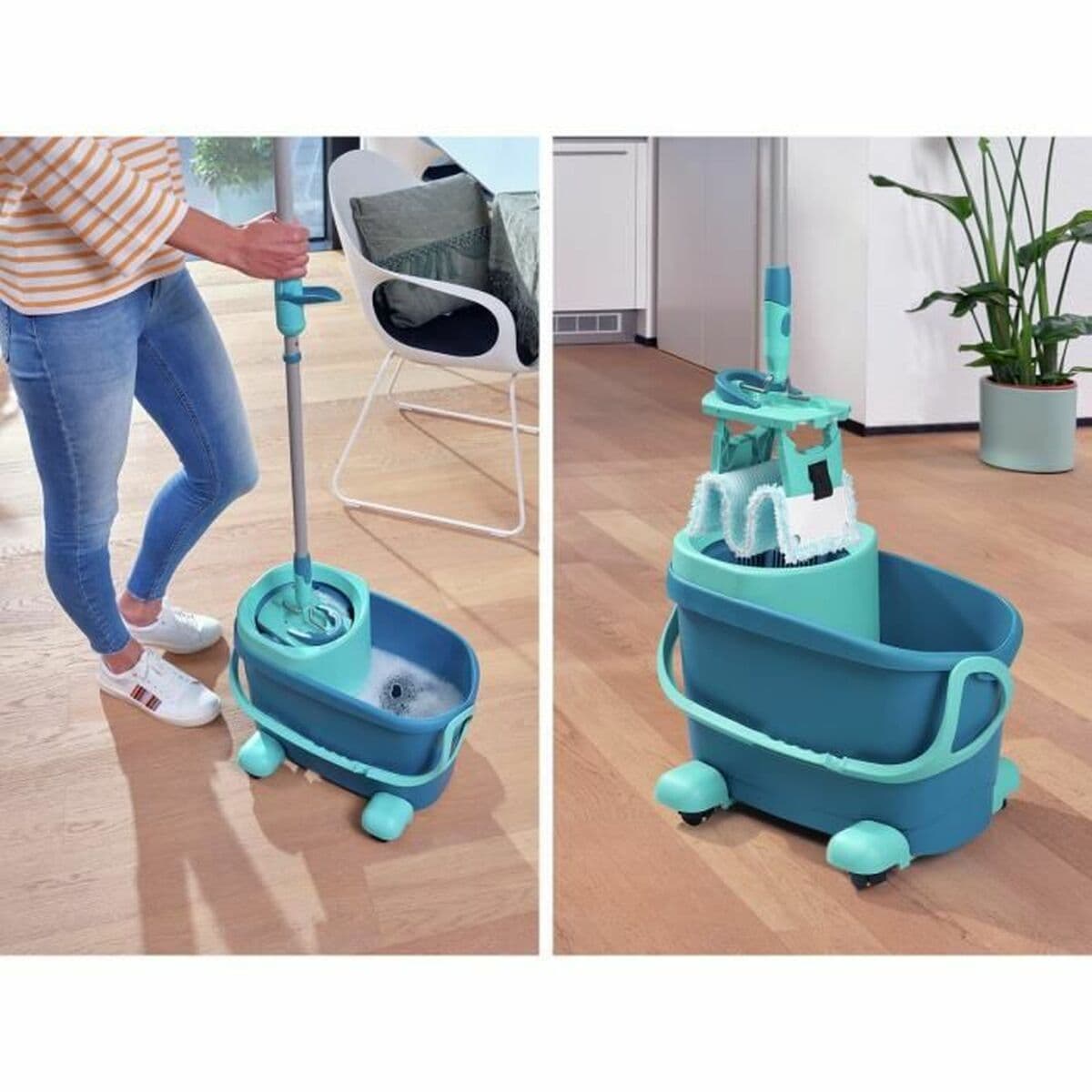 Mop with Bucket Leifheit 52121 6 L - Image 3