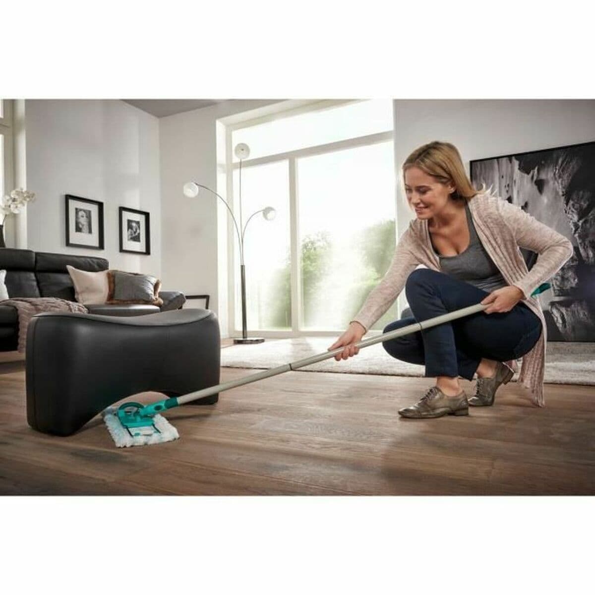 Mop with Bucket Leifheit Profi XL Plast Forbindelse 8 L - Image 6