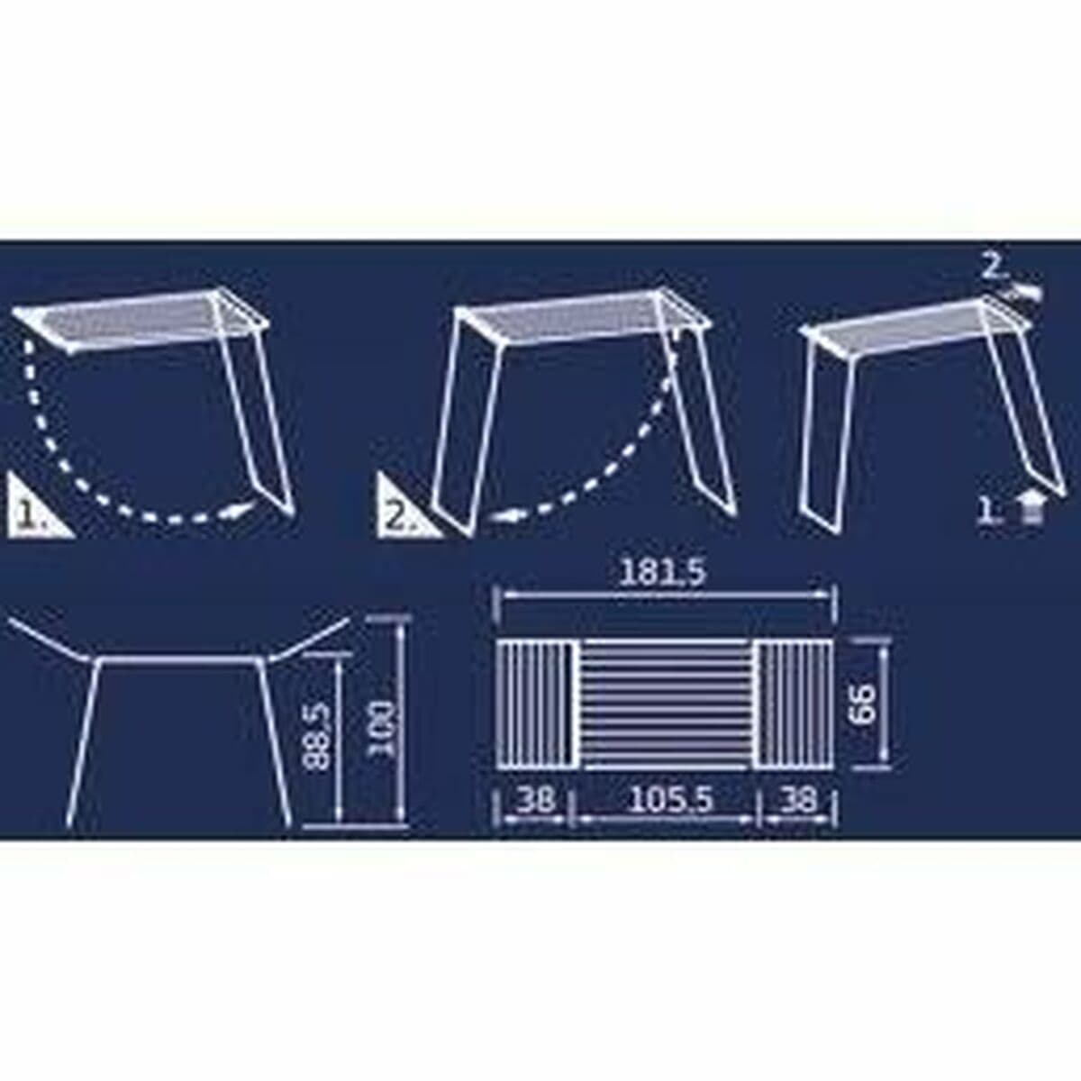 Pesunöör Leifheit CLASSIC Solid 180 Valge Nailon Teras polüpropüleen 18 m - Image 4