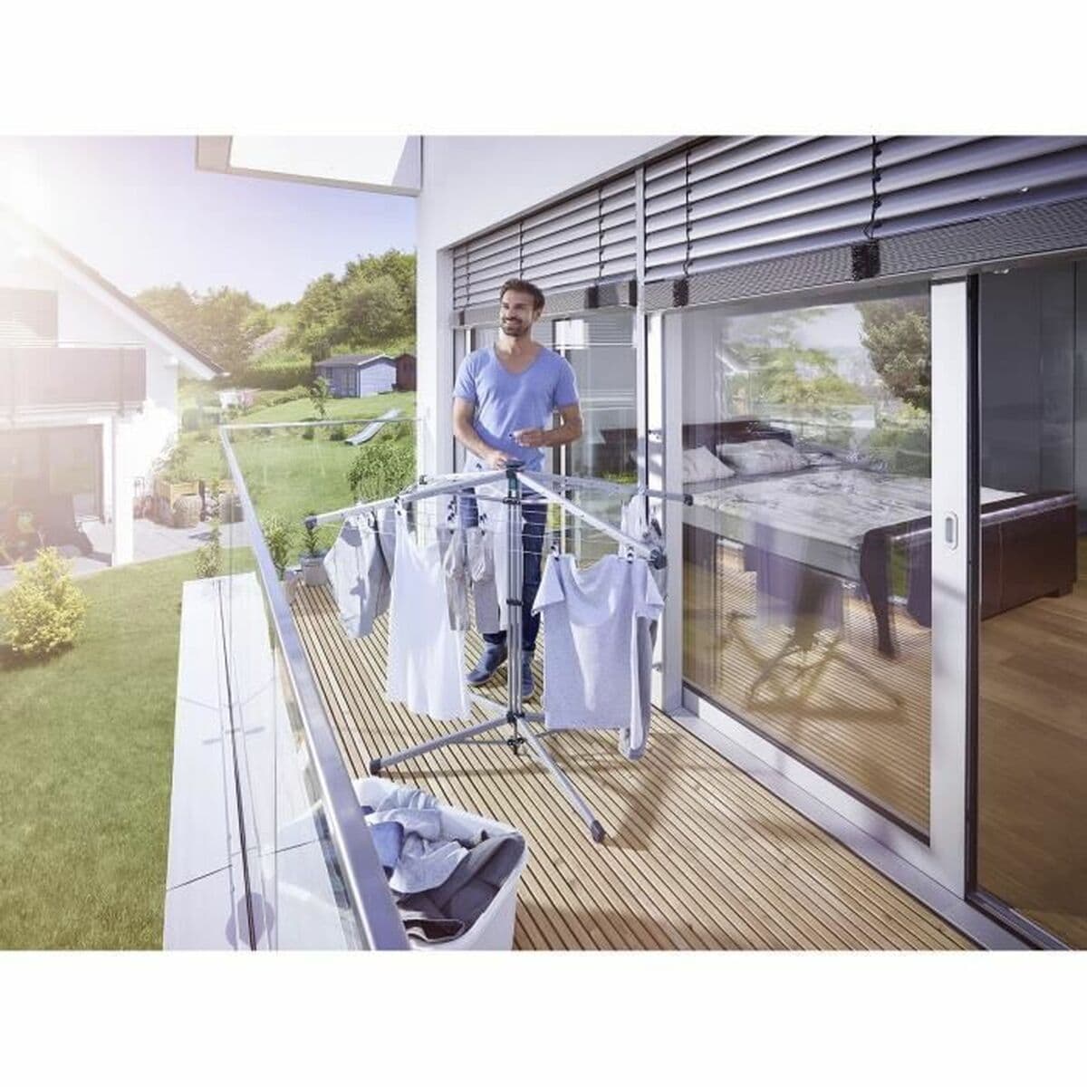 Pesunöör Leifheit LinoPop-Up 82500 Metall 4 Kg - Image 2