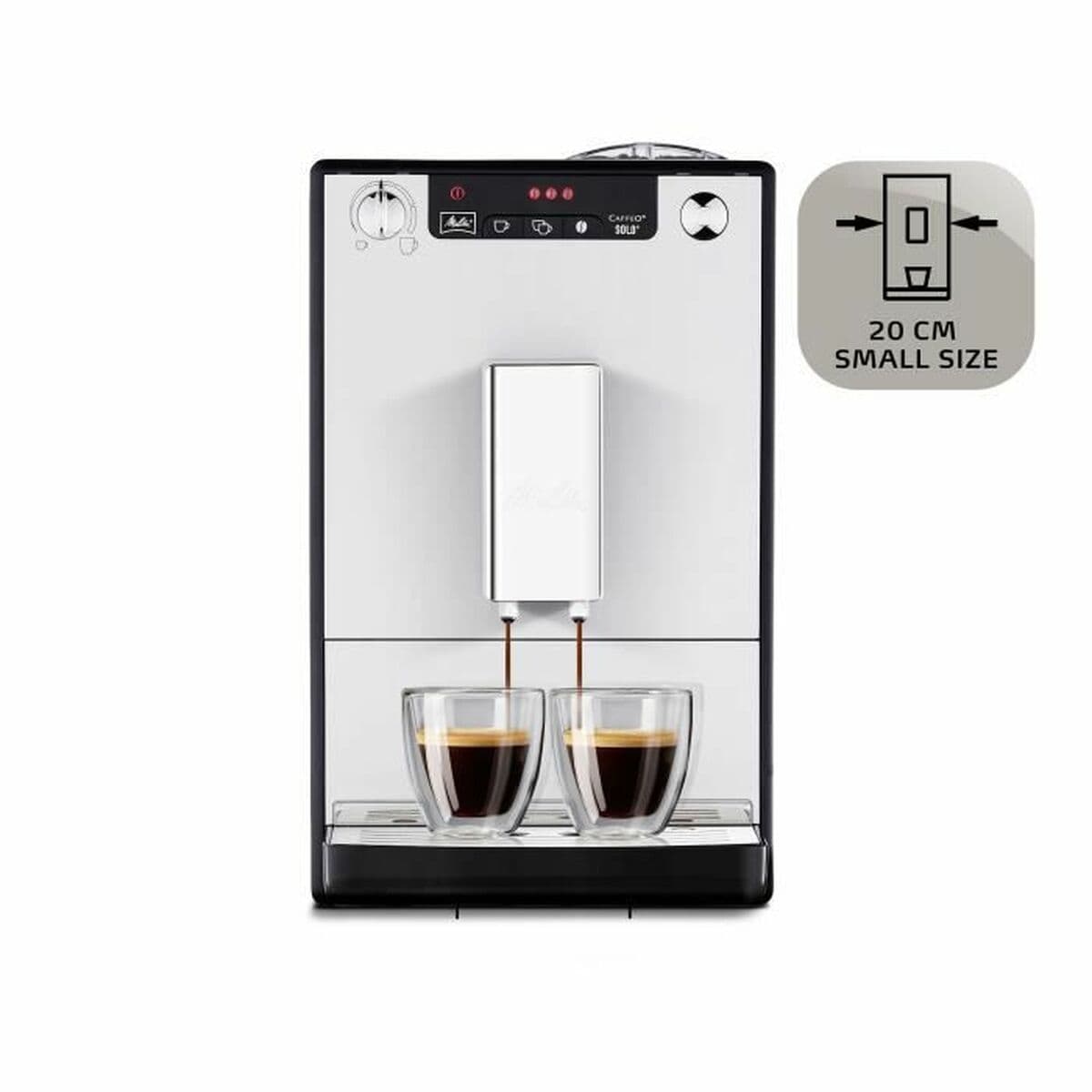 Caffettiera superautomatica Melitta Solo Silver E950-103 Argentato 1400 W 1450 W 15 bar 1,2 L 1400 W - Image 3