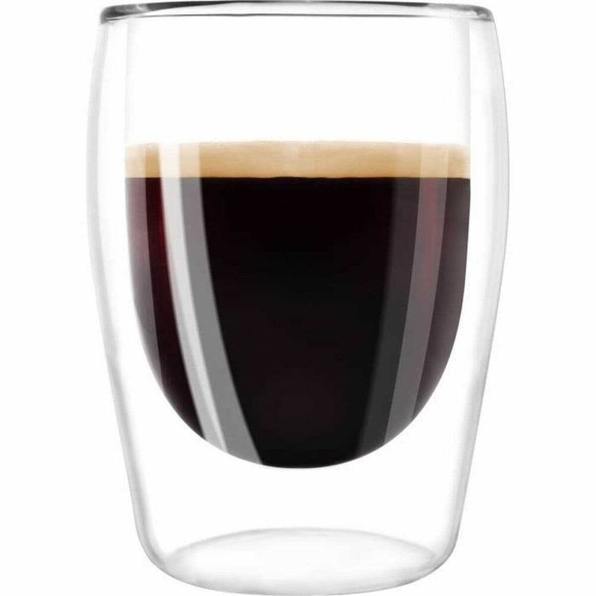 Glasset Melitta Expresso Coffee 80 ml Transparent 2 antal