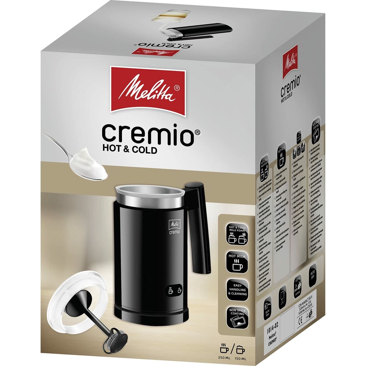 Minivispilä ja vaahdotin Melitta 1014-02 Musta 450 W 200 ml - Image 14